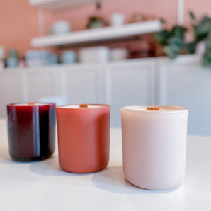 Blush Candle - bells box collective