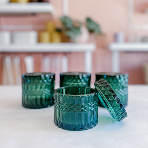 Emerald Green Candle - bells box collective