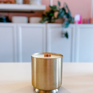 Pedestal Candle - bells box collective